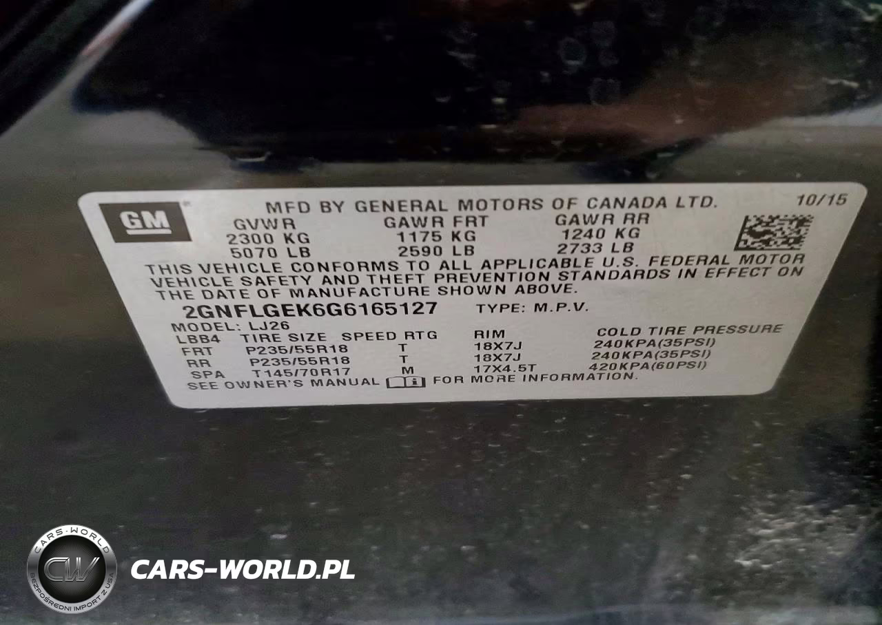 2016 Chevrolet Equinox Ltz VIN:2GNFLGEK6G6165127 - 13