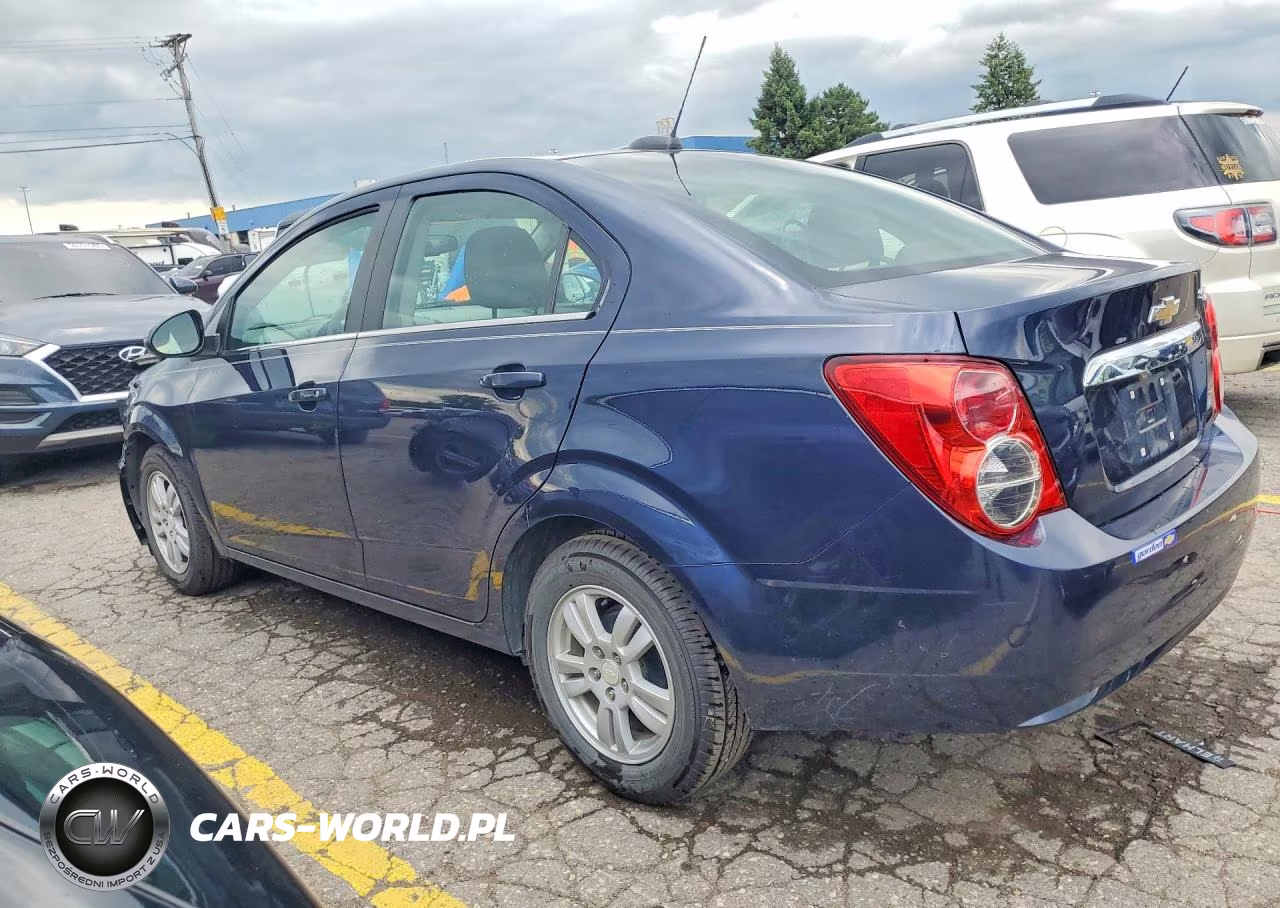 2015 Chevrolet Sonic Lt VIN:1G1JC5SH2F4130948 - 2