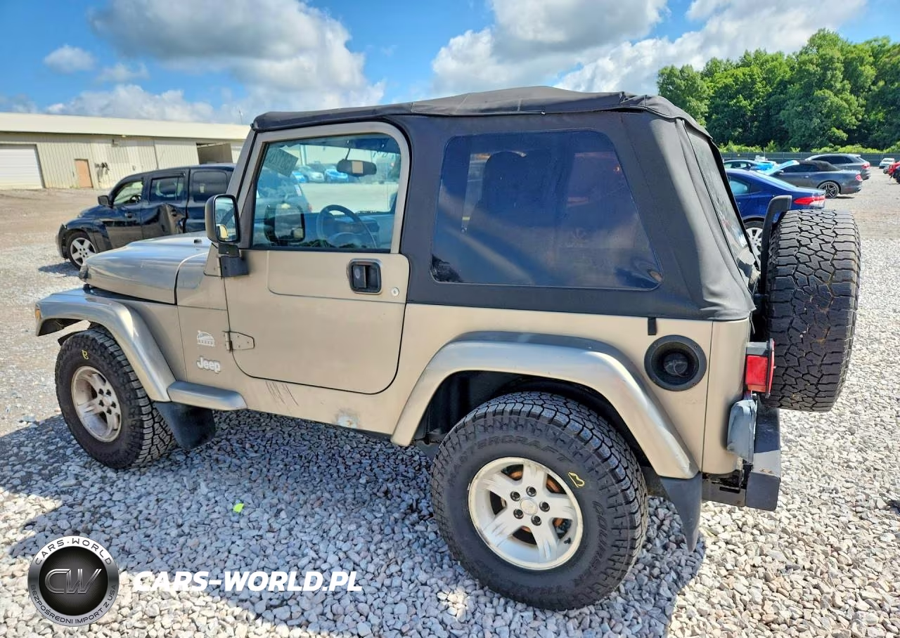 2004 Jeep Wrangler - Tj Sahara VIN:1J4FA59S14P712680 - 2