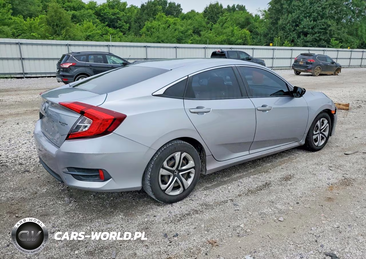 2018 Honda Civic Lx VIN:19XFC2F55JE042348 - 3