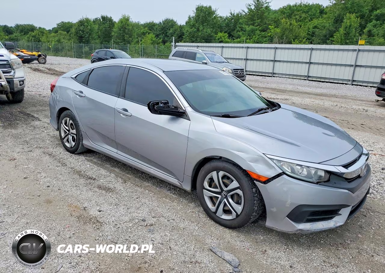 2018 Honda Civic Lx VIN:19XFC2F55JE042348 - 4