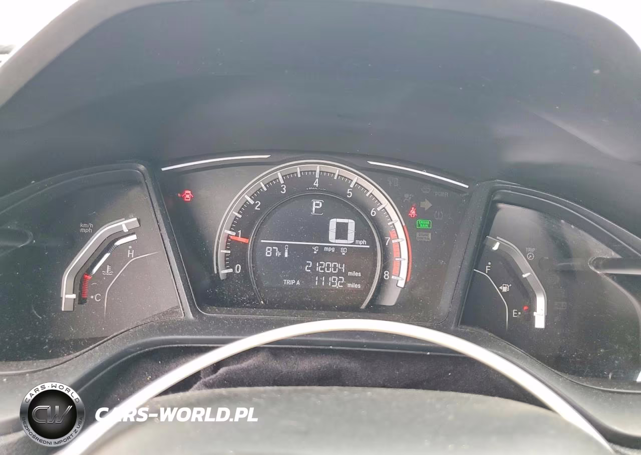 2018 Honda Civic Lx VIN:19XFC2F55JE042348 - 9