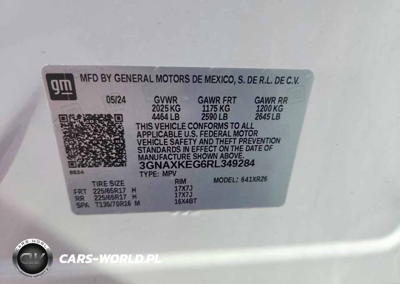 2024 Chevrolet Equinox Lt VIN:3GNAXKEG6RL349284 - 13
