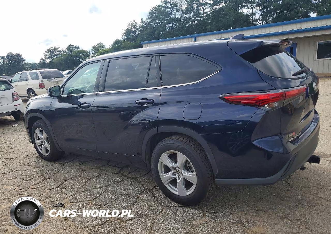 2021 Toyota Highlander L VIN:5TDCZRAH0MS531777 - 2