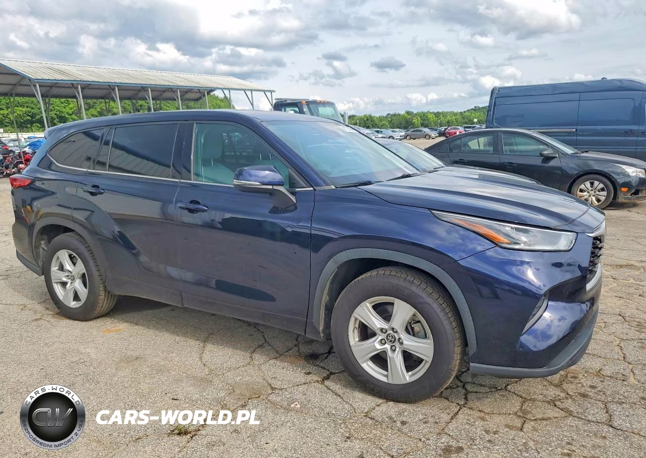 2021 Toyota Highlander L VIN:5TDCZRAH0MS531777 - 4