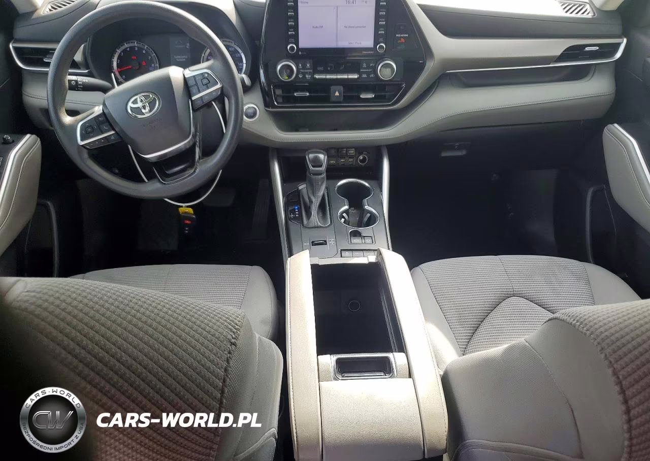 2021 Toyota Highlander L VIN:5TDCZRAH0MS531777 - 8