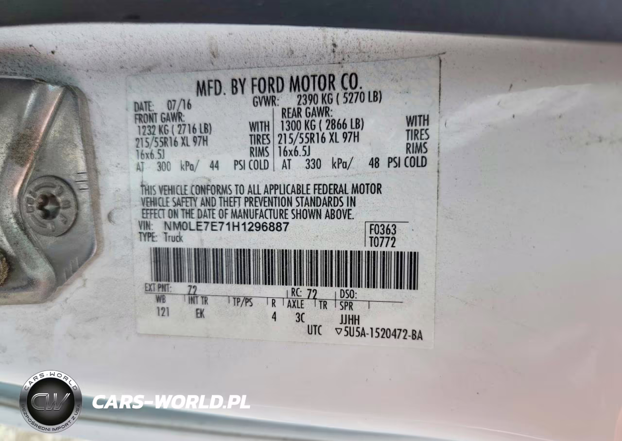 2017 Ford Transit Connect Xl VIN:NM0LE7E71H1296887 - 13