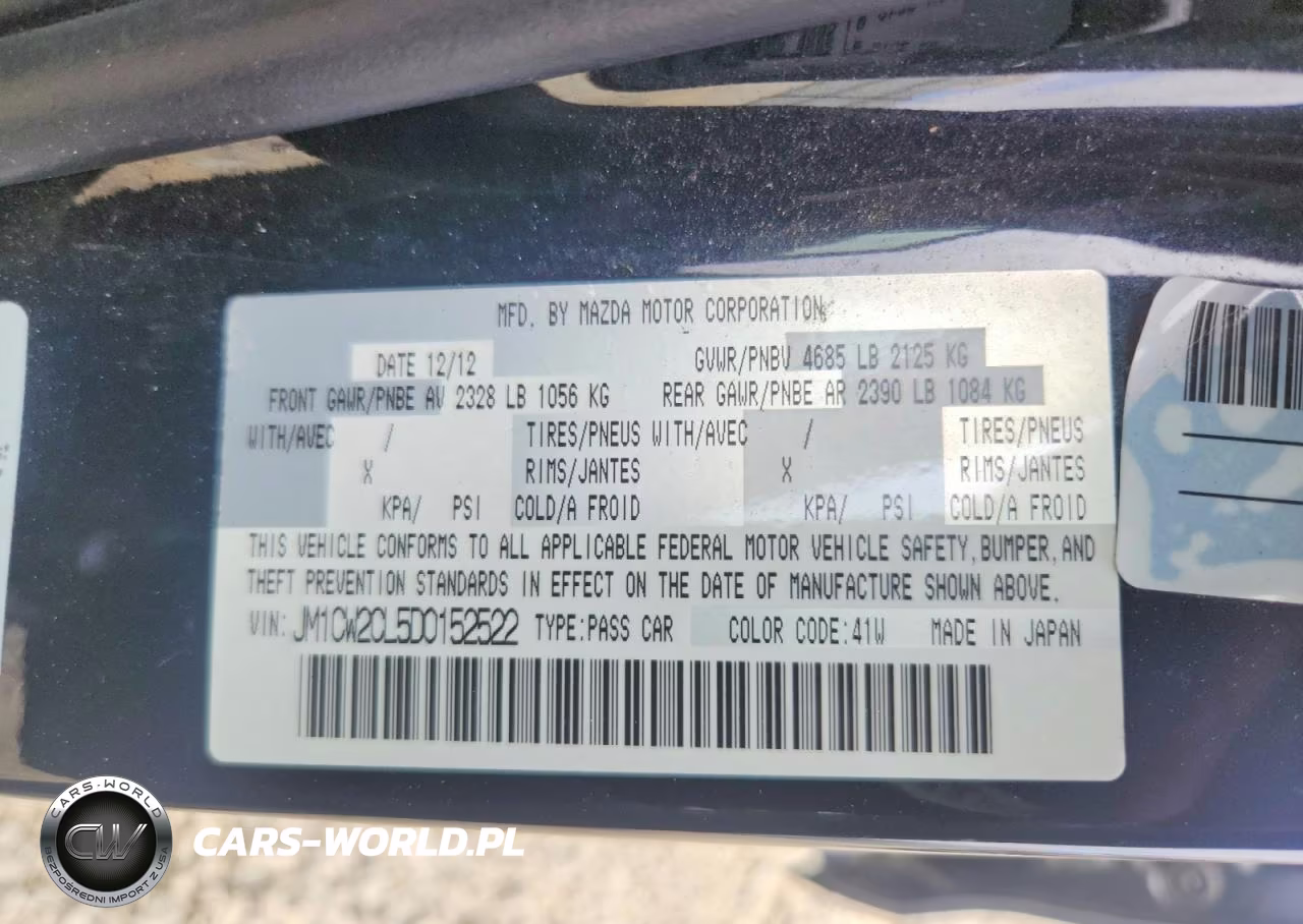 2013 Mazda 5 VIN:JM1CW2CL5D0152522 - 12