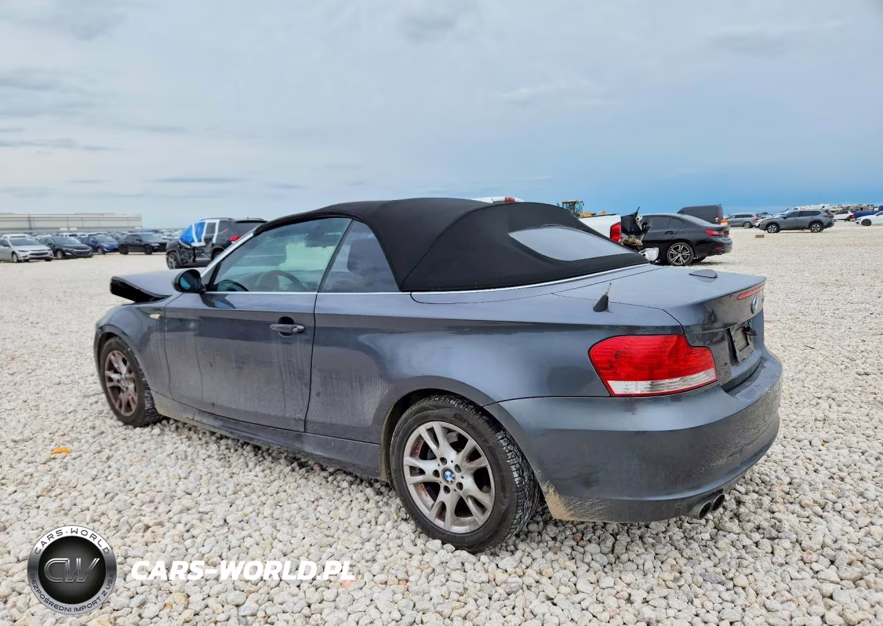 2008 BMW 128 I VIN:WBAUL73518VE89886 - 2