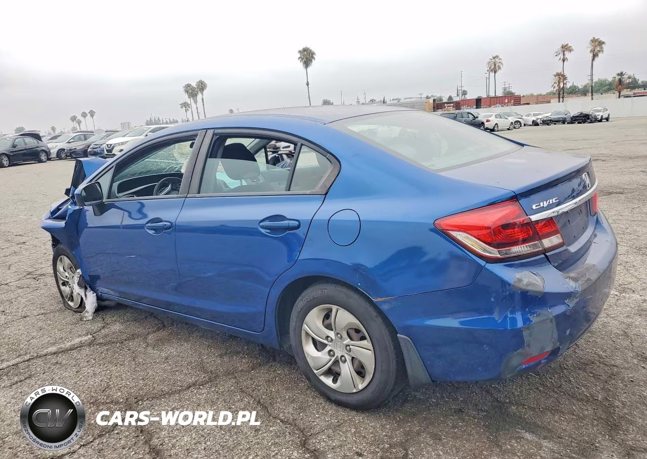 2014 Honda Civic Lx VIN:19XFB2F54EE233137 - 2