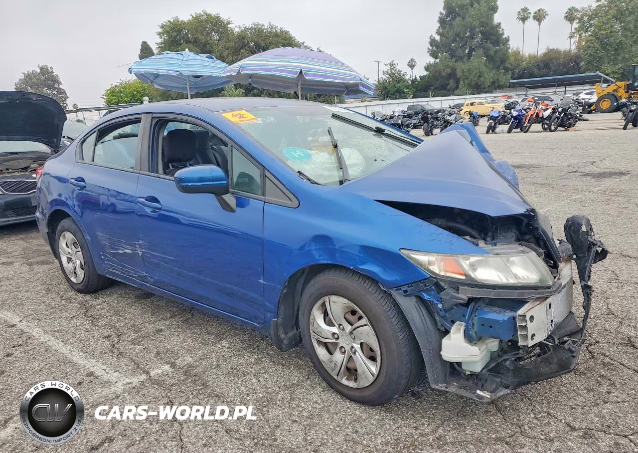 2014 Honda Civic Lx VIN:19XFB2F54EE233137 - 4