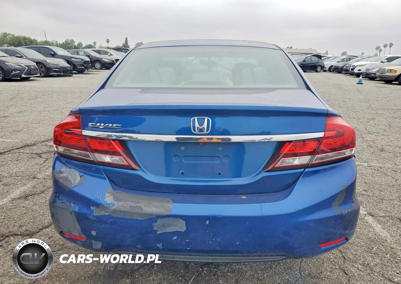 2014 Honda Civic Lx VIN:19XFB2F54EE233137 - 6