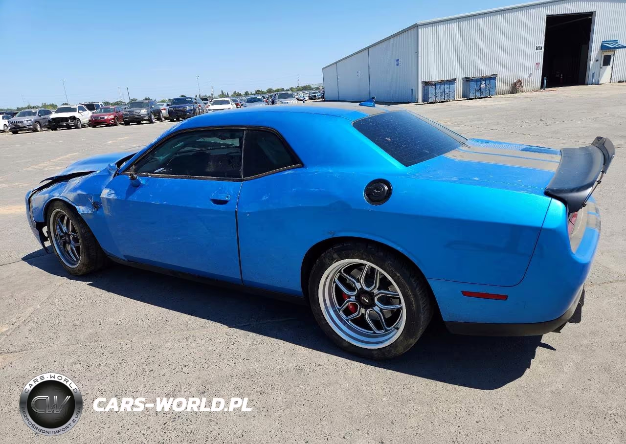 2019 Dodge Challenger Srt Hellcat Redeye VIN:2C3CDZL97KH638295 - 2