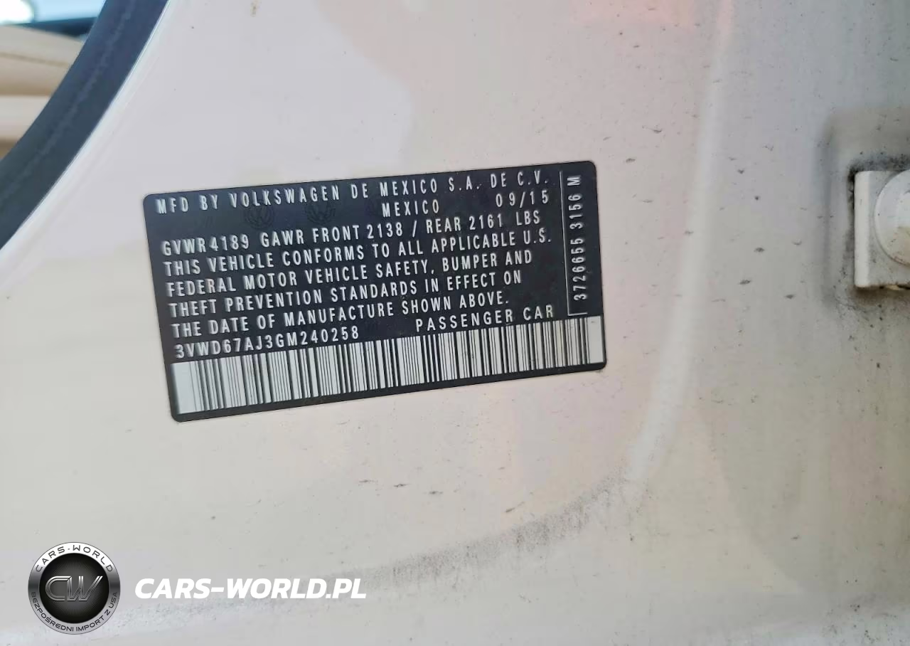 2016 Volkswagen Jetta Se VIN:3VWD67AJ3GM240258 - 13