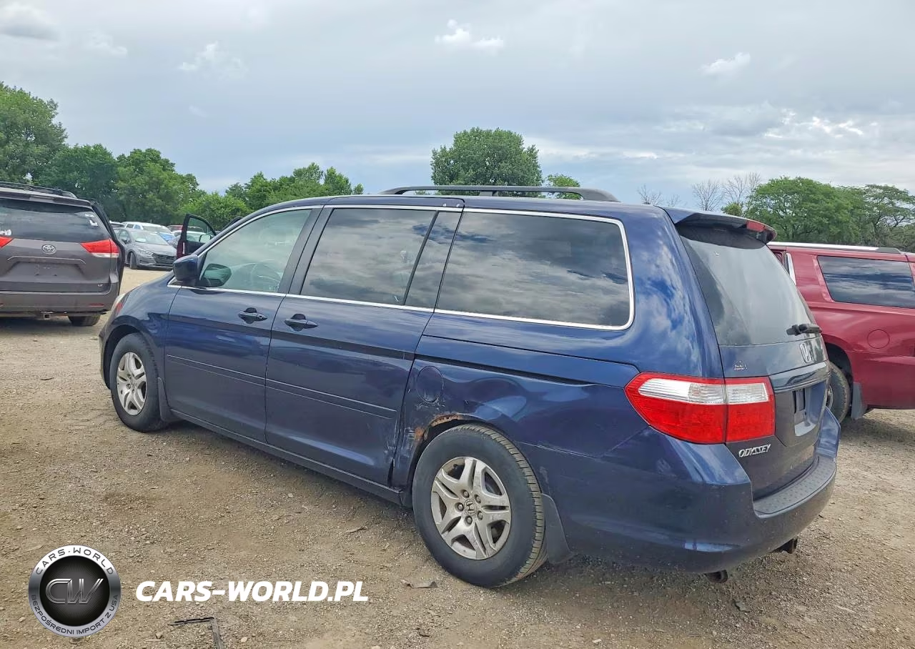 2007 Honda Odyssey Ex VIN:5FNRL38417B055379 - 2