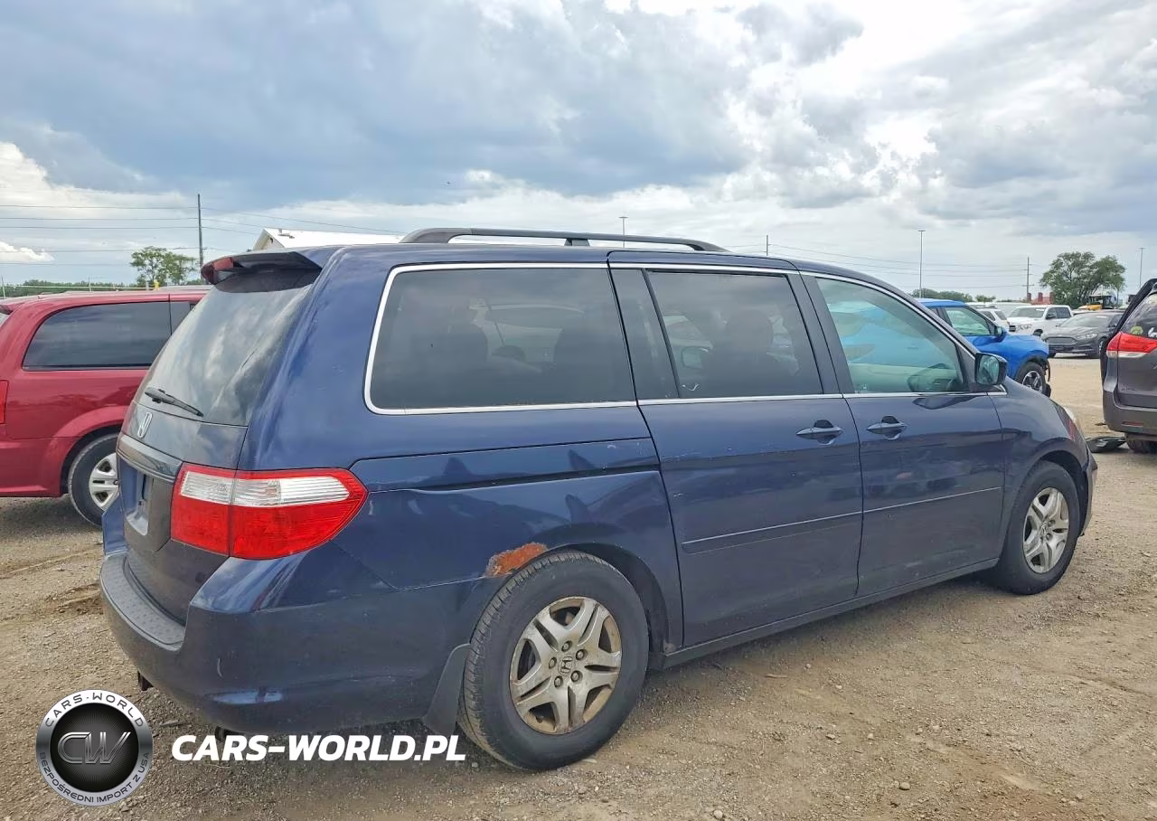 2007 Honda Odyssey Ex VIN:5FNRL38417B055379 - 3