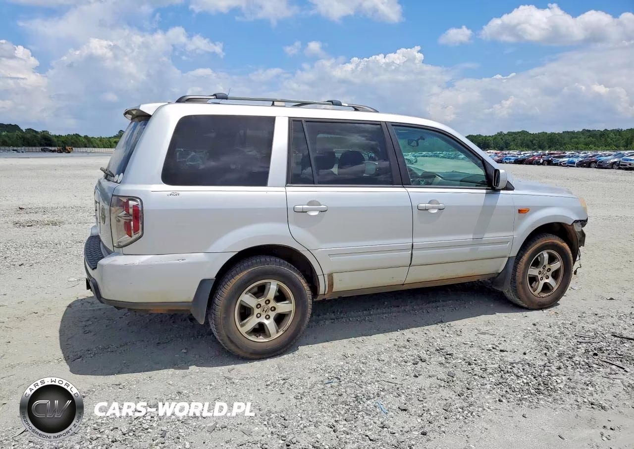2007 Honda Pilot Ex VIN:5FNYF284X7B027660 - 3