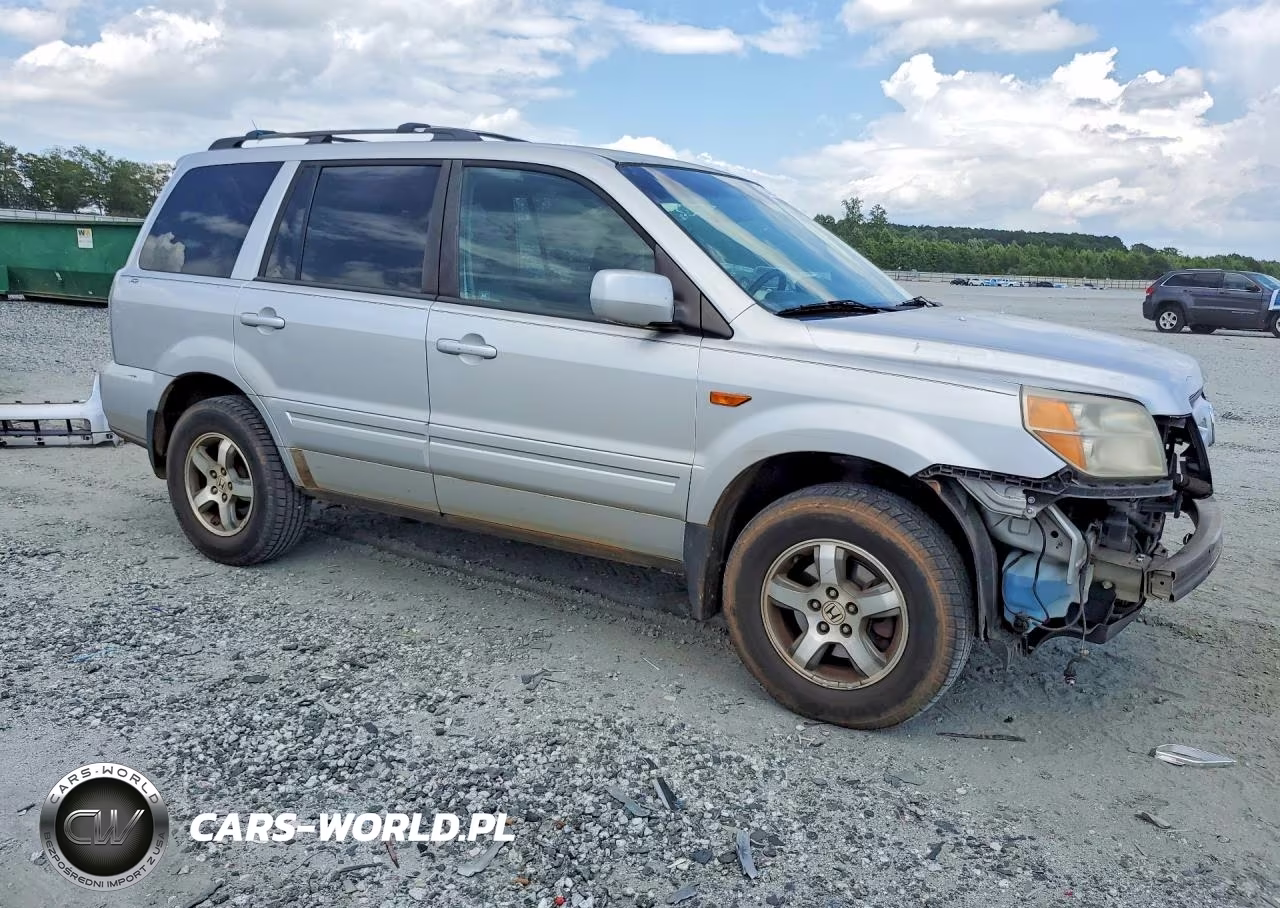 2007 Honda Pilot Ex VIN:5FNYF284X7B027660 - 4