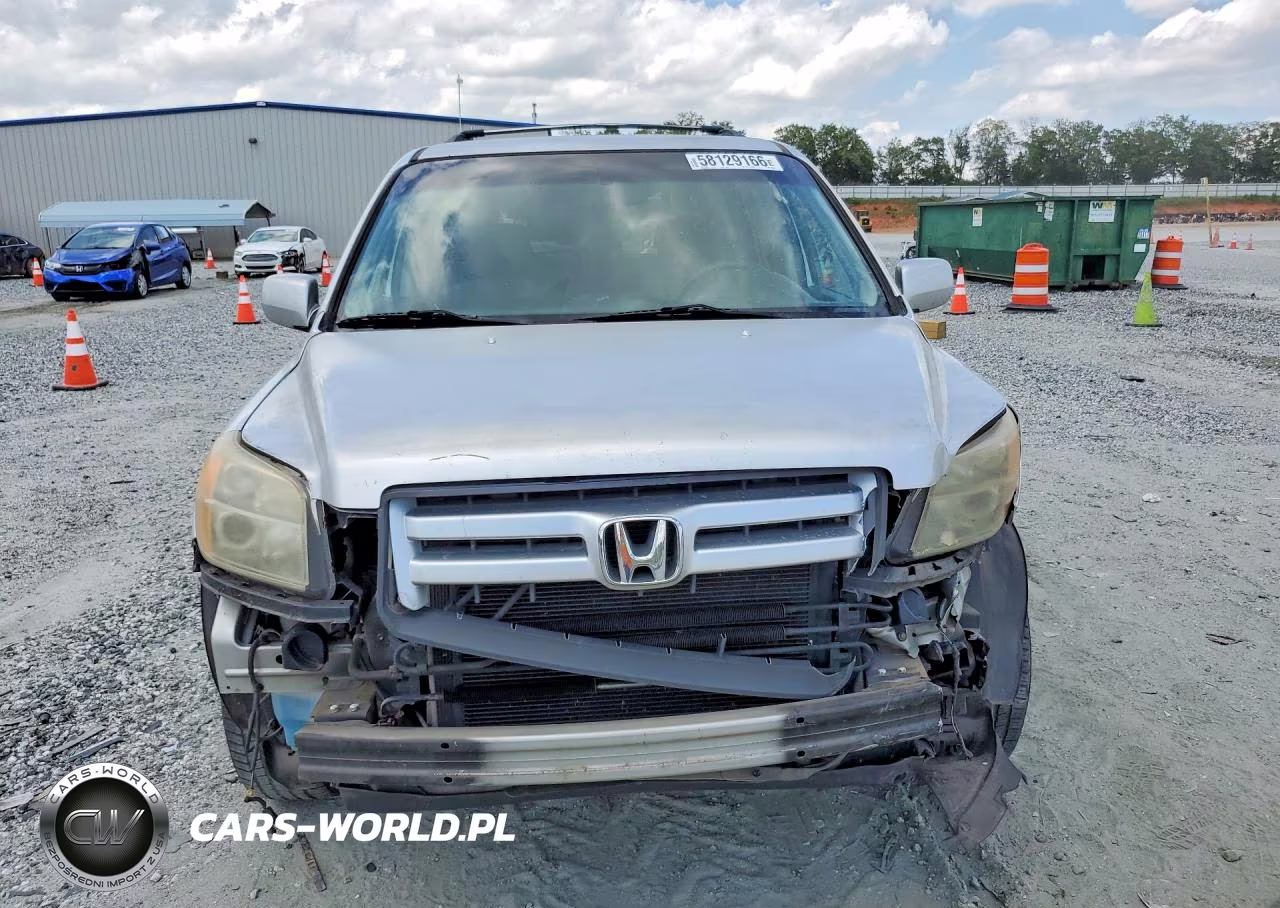 2007 Honda Pilot Ex VIN:5FNYF284X7B027660 - 5