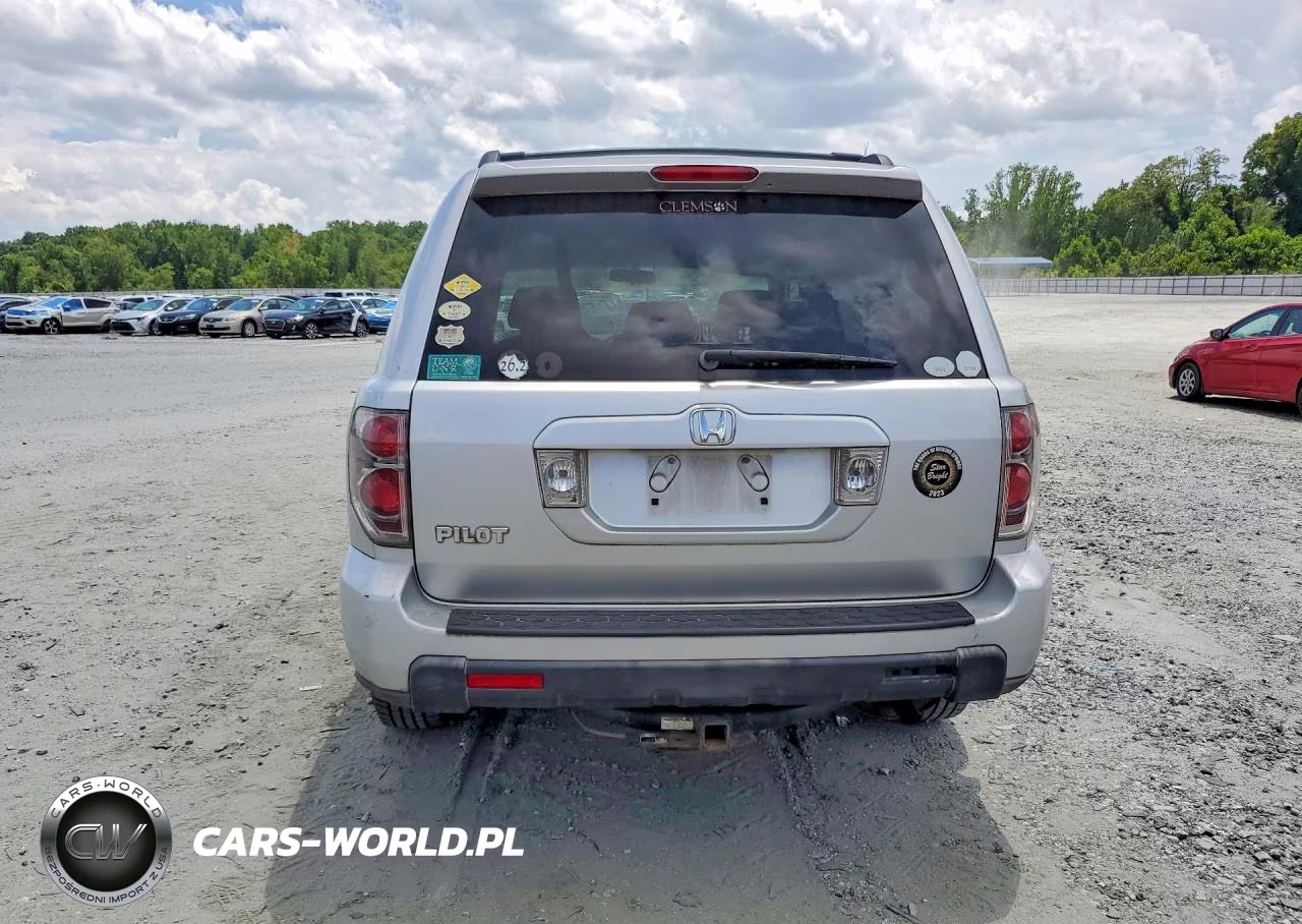 2007 Honda Pilot Ex VIN:5FNYF284X7B027660 - 6