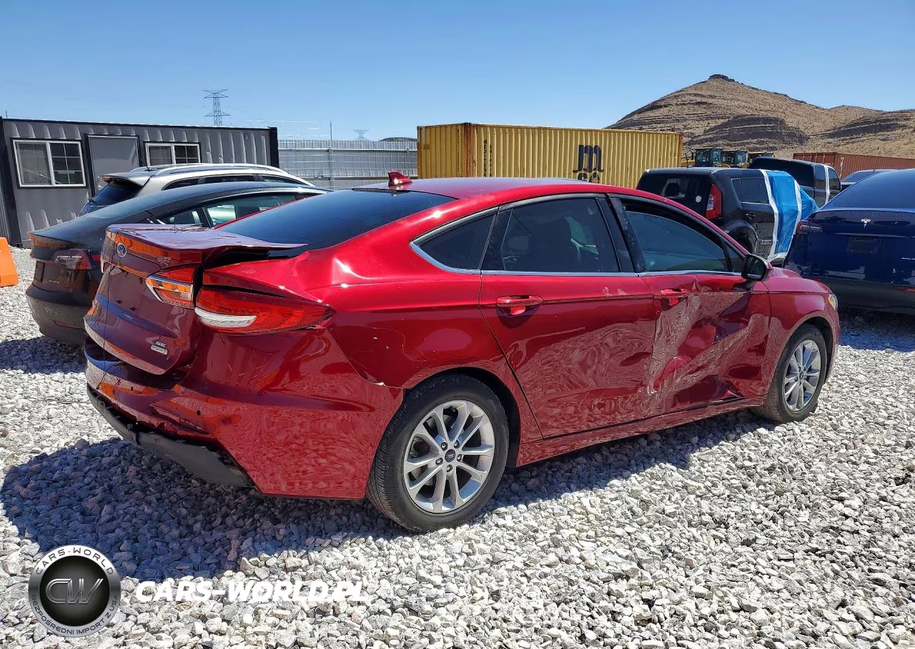 2019 Ford Fusion Se VIN:3FA6P0HDXKR176561 - 3