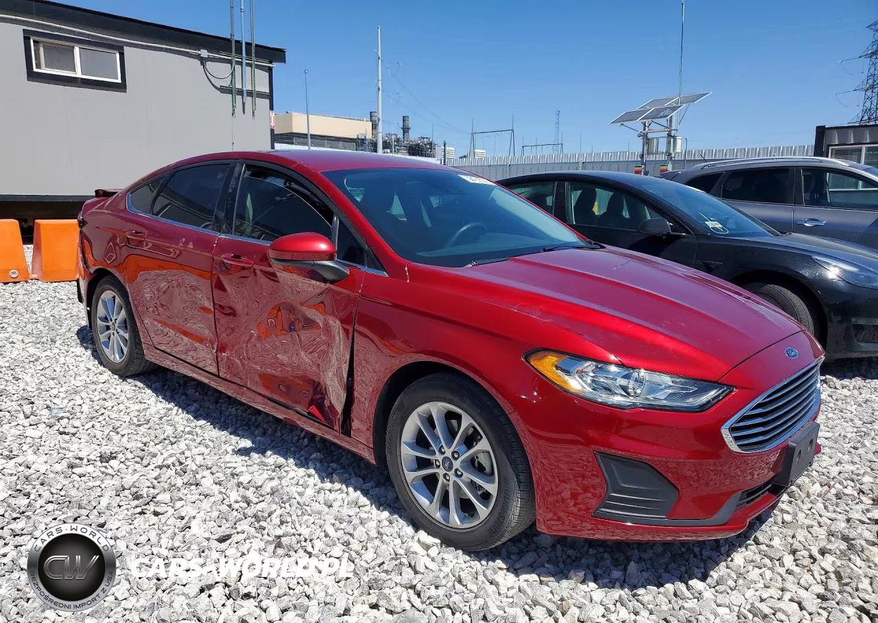 2019 Ford Fusion Se VIN:3FA6P0HDXKR176561 - 4