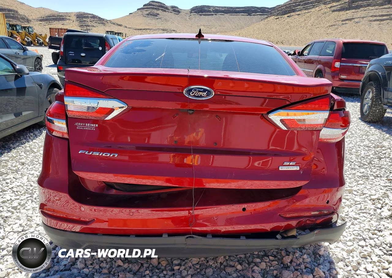 2019 Ford Fusion Se VIN:3FA6P0HDXKR176561 - 6