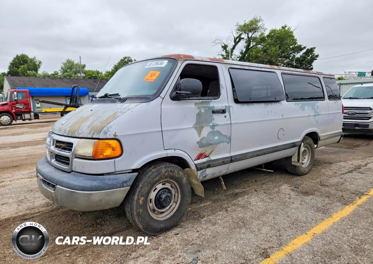 2000 Dodge Ram Wagon B3500 VIN:2B5WB35Z1YK138632 - 1