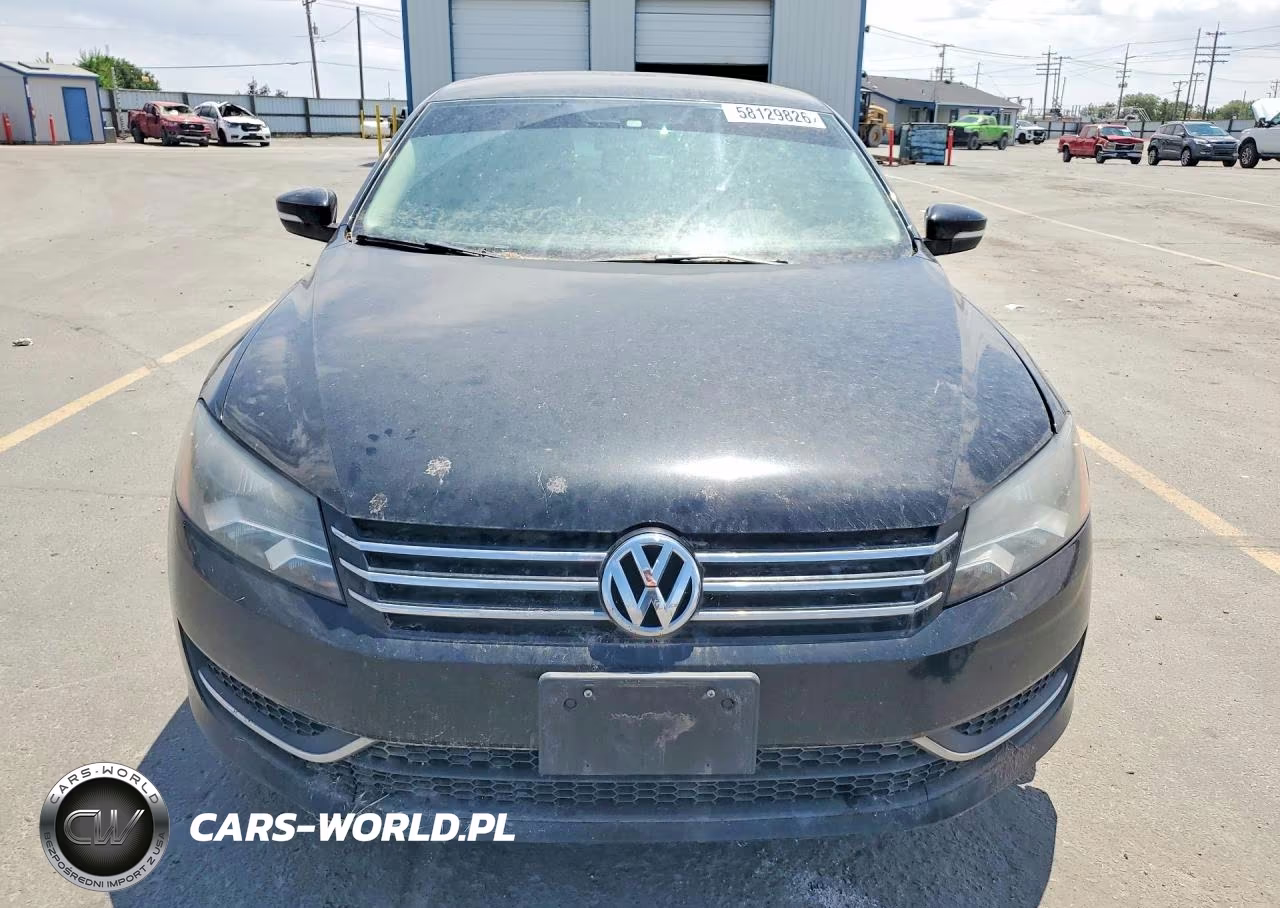 2013 Volkswagen Passat Se VIN:1VWBH7A34DC080083 - 5