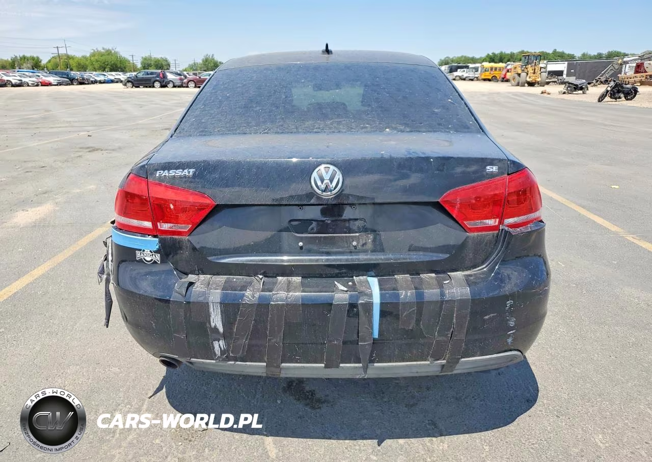 2013 Volkswagen Passat Se VIN:1VWBH7A34DC080083 - 6