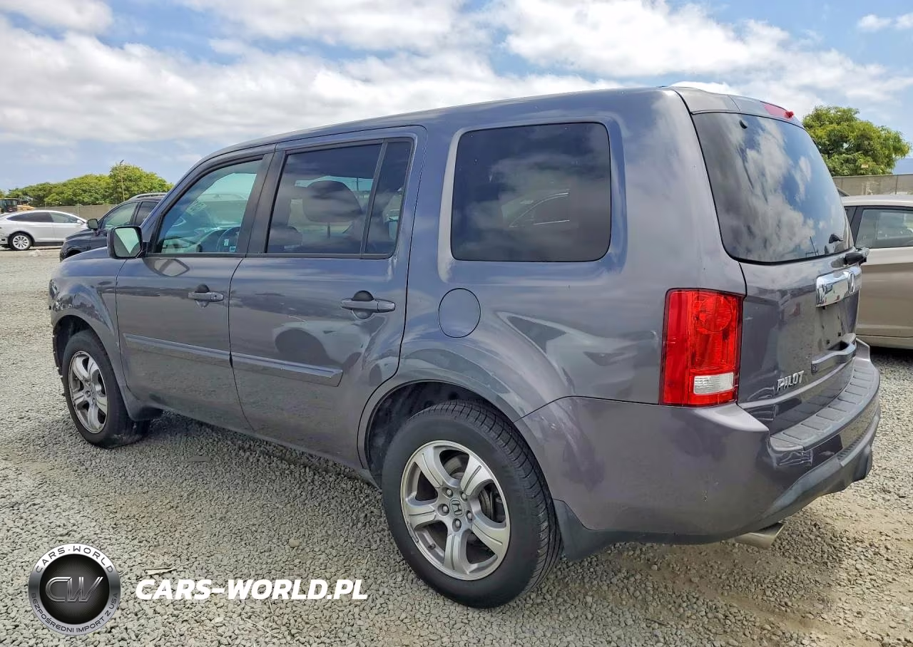 2015 Honda Pilot Exl VIN:5FNYF3H59FB029140 - 2