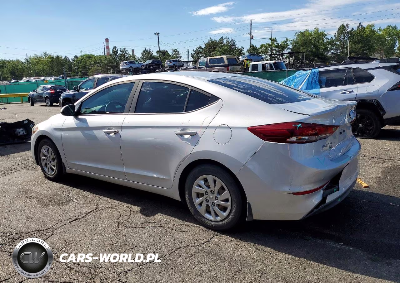 2018 Hyundai Elantra Se VIN:KMHD74LF4JU584249 - 2