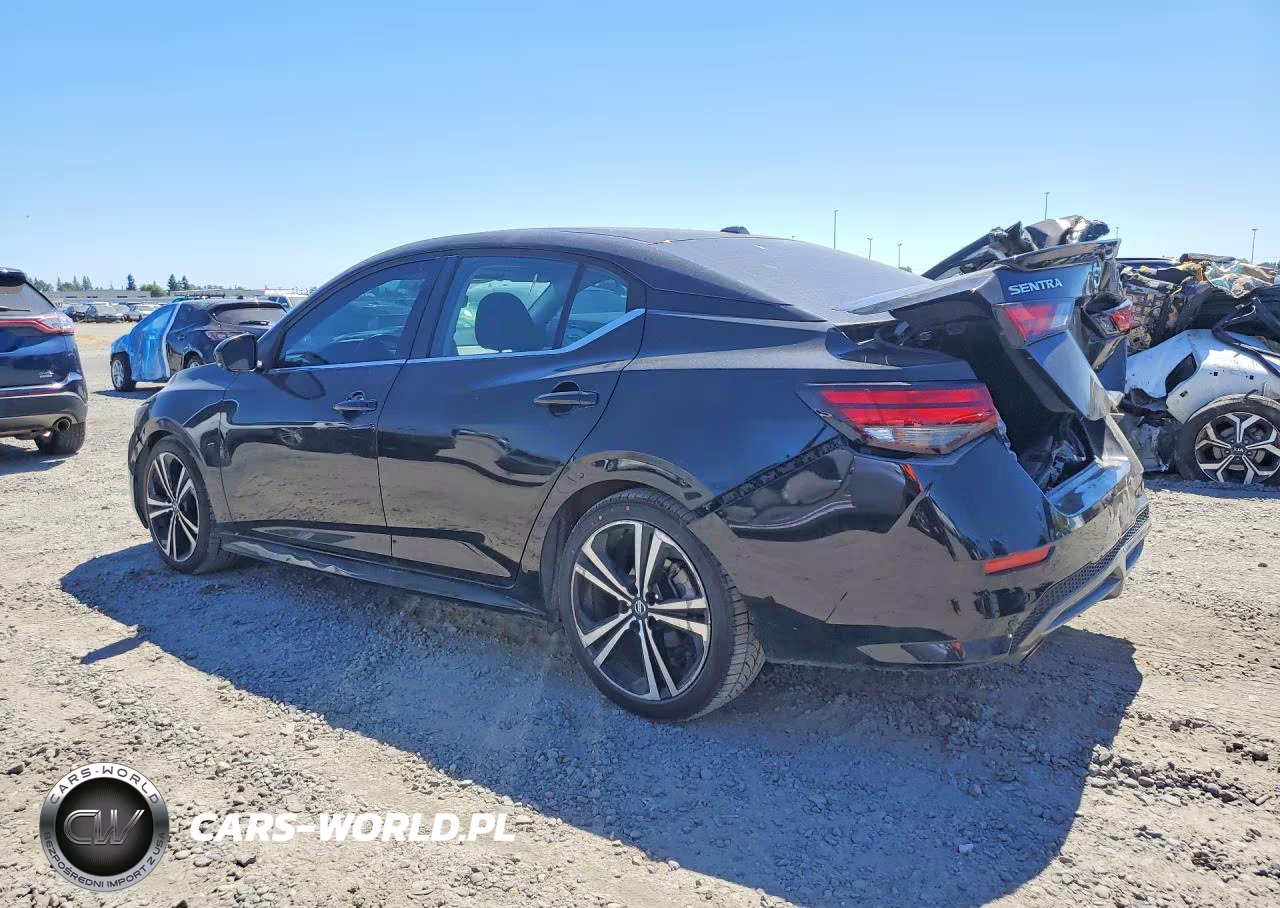 2020 Nissan Sentra Sr VIN:3N1AB8DVXLY303125 - 2