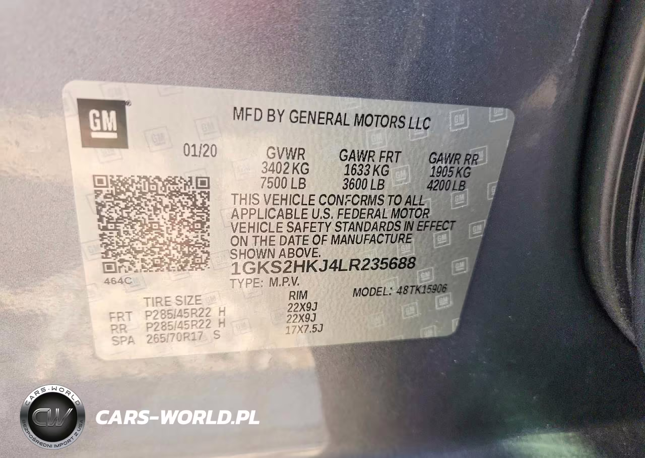 2020 GMC Yukon Xl Denali VIN:1GKS2HKJ4LR235688 - 14