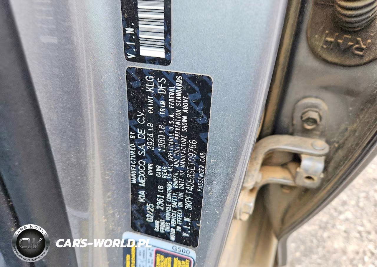 2025 Kia K4 Lxs VIN:3KPFT4DE8SE109766 - 12