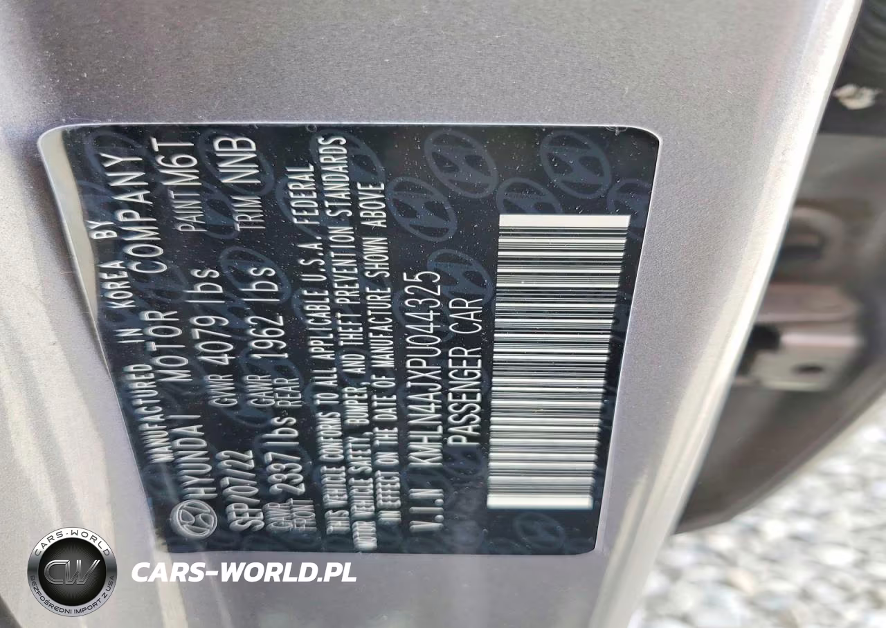 2023 Hyundai Elantra Limited VIN:KMHLN4AJXPU044325 - 12