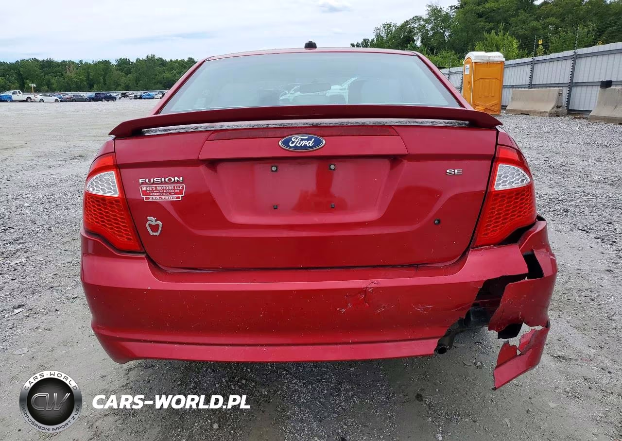 2012 Ford Fusion Se VIN:3FAHP0HA6CR448894 - 6