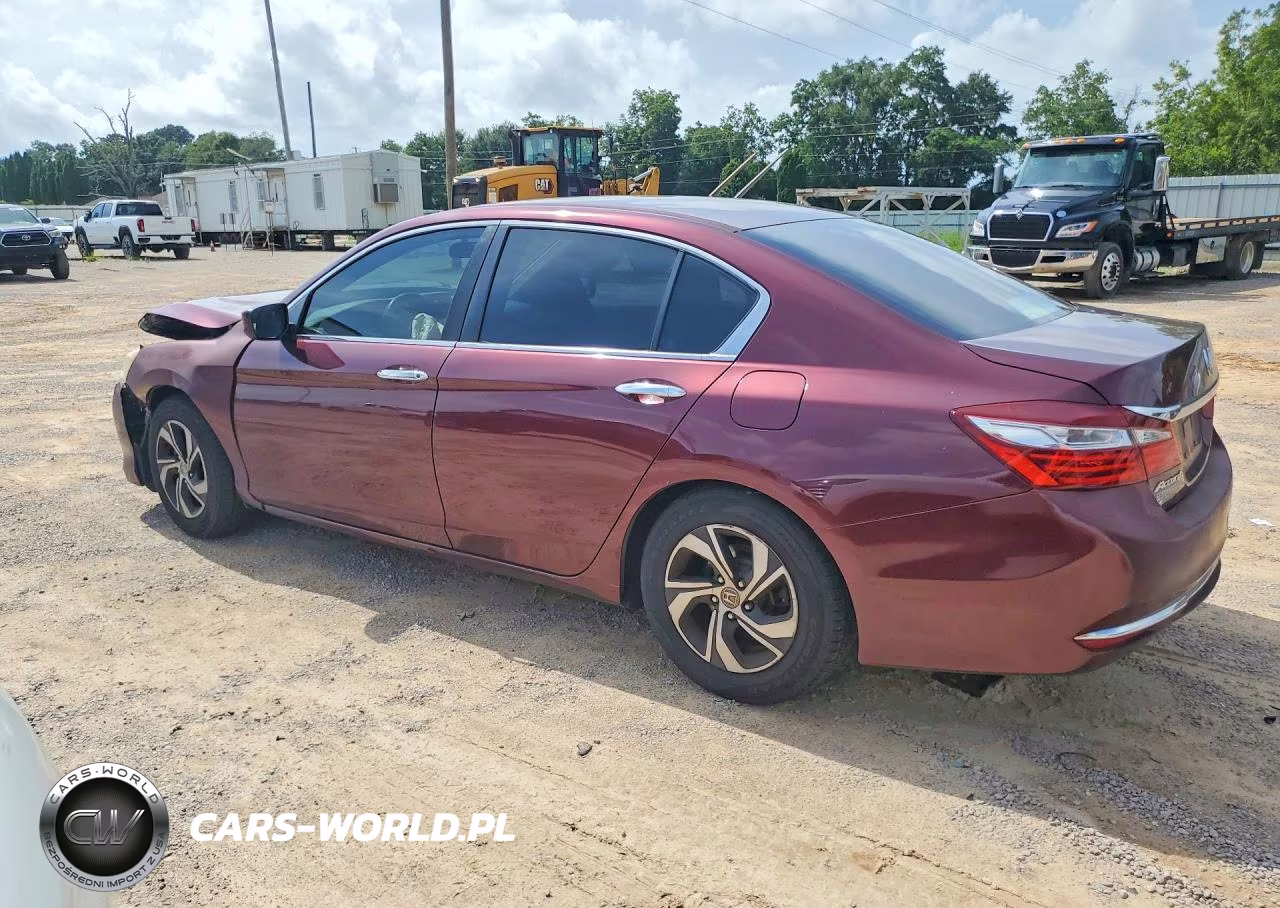2016 Honda Accord Lx VIN:1HGCR2F38GA205345 - 2