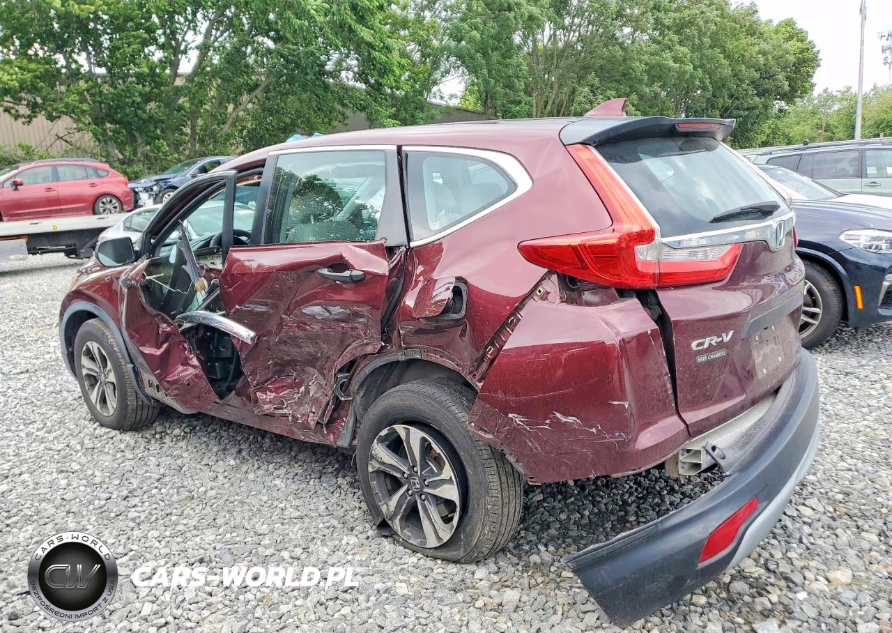 2018 Honda Cr-V Lx VIN:2HKRW6H35JH222464 - 2
