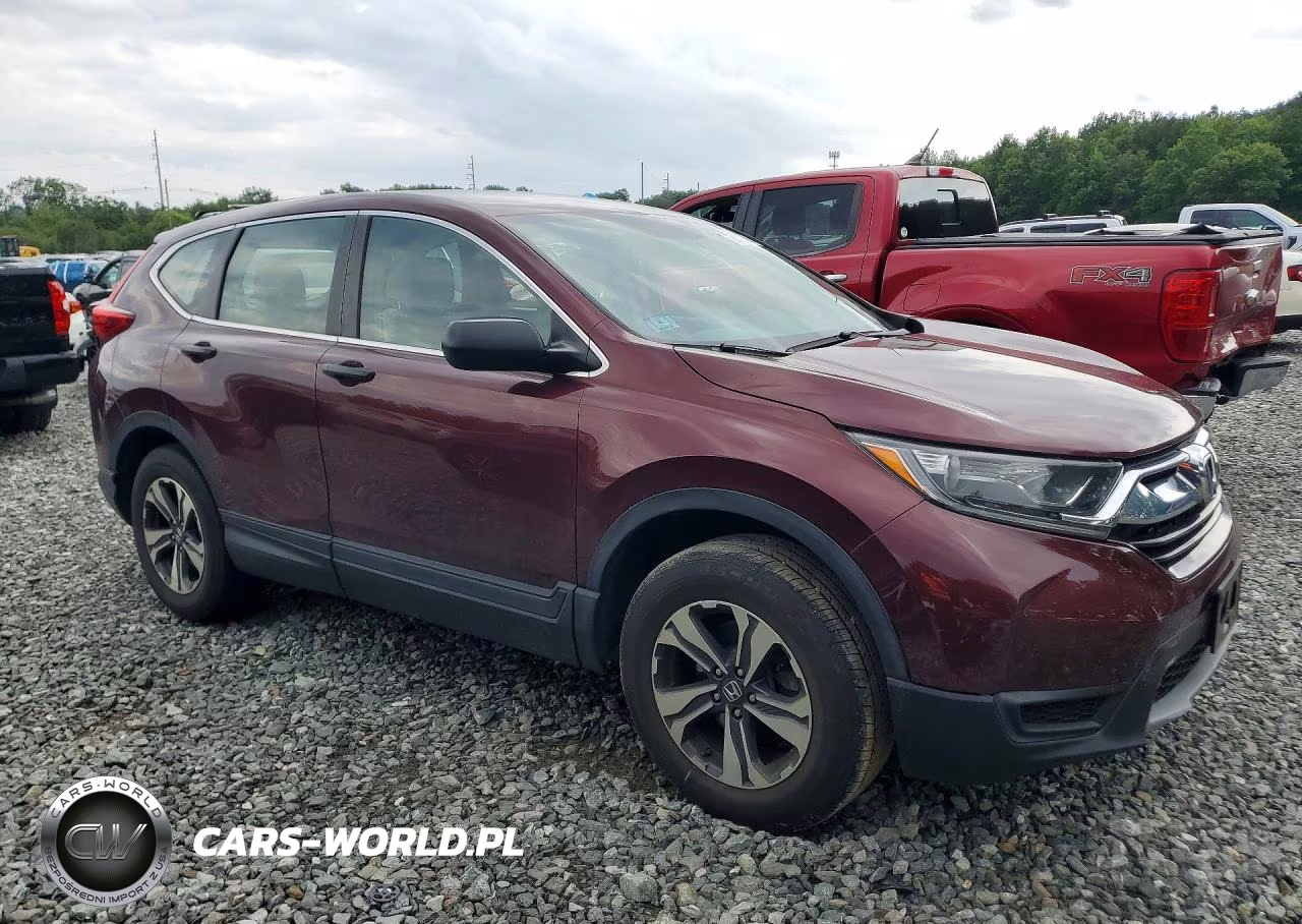 2018 Honda Cr-V Lx VIN:2HKRW6H35JH222464 - 4