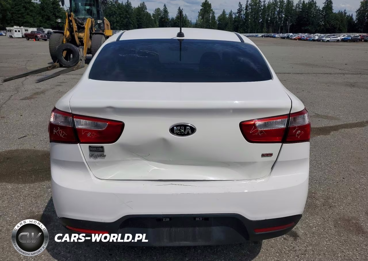 2015 Kia Rio Lx VIN:KNADM4A37F6467196 - 6