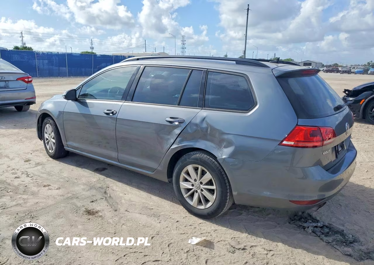 2016 Volkswagen Golf Sportwagen S VIN:3VWC17AU8GM509729 - 2