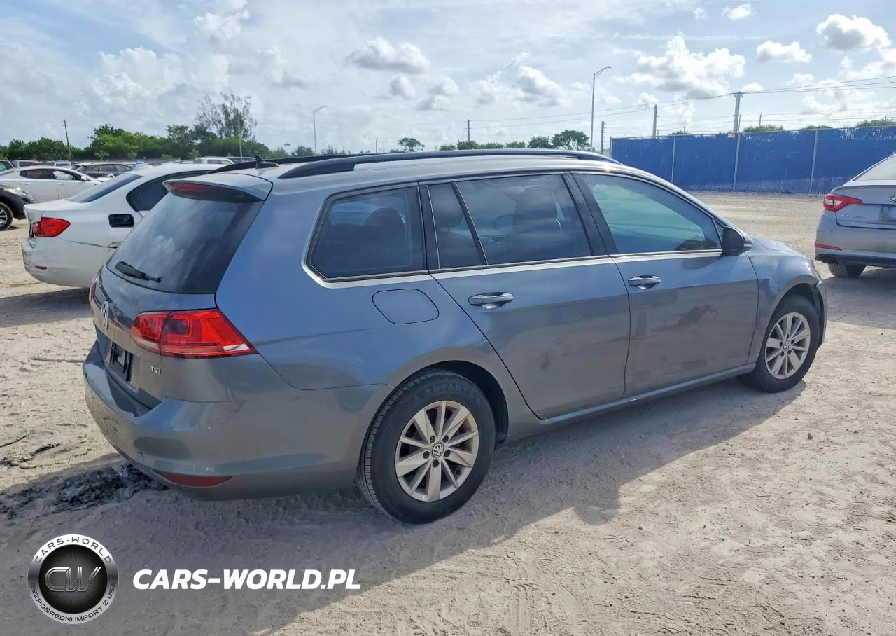 2016 Volkswagen Golf Sportwagen S VIN:3VWC17AU8GM509729 - 3