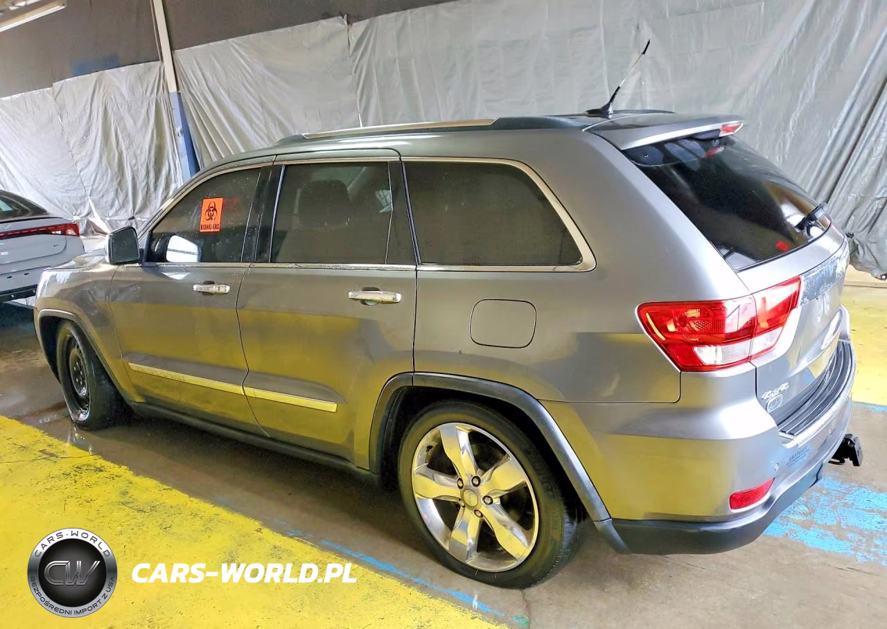 2012 Jeep Grand Cherokee Overland VIN:1C4RJFCG8CC169329 - 2