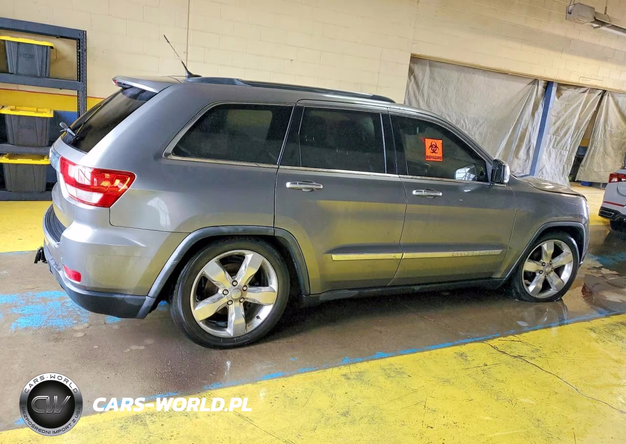 2012 Jeep Grand Cherokee Overland VIN:1C4RJFCG8CC169329 - 3