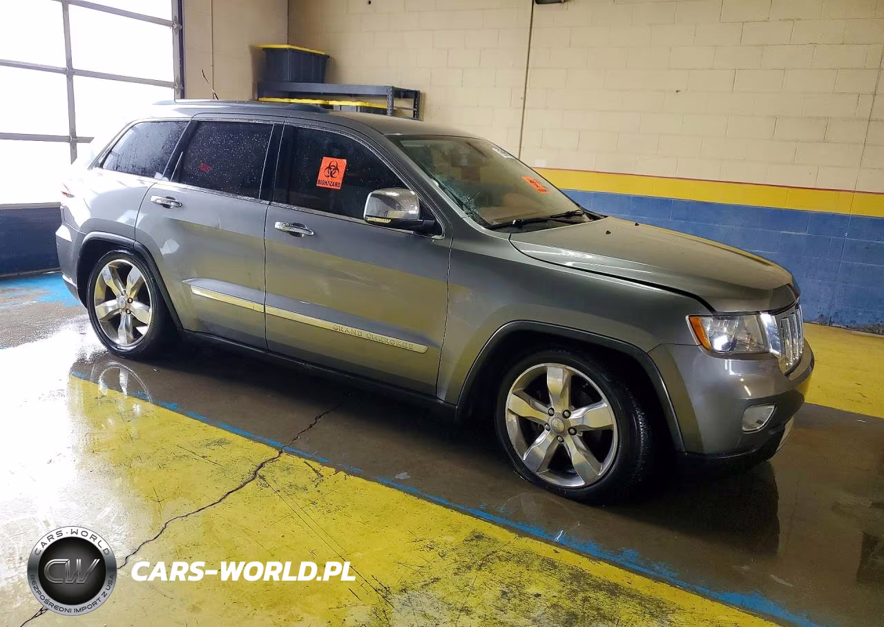 2012 Jeep Grand Cherokee Overland VIN:1C4RJFCG8CC169329 - 4