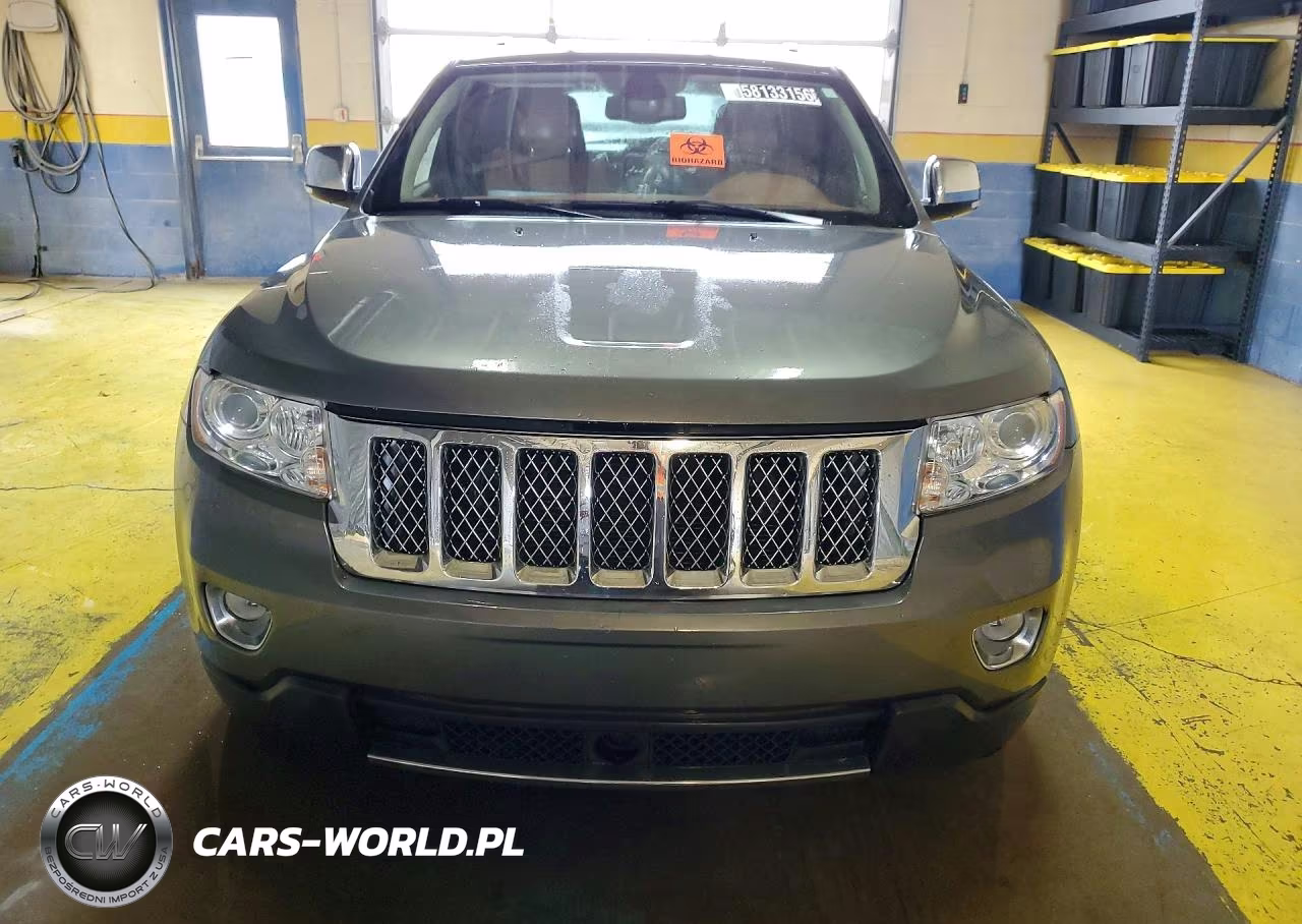 2012 Jeep Grand Cherokee Overland VIN:1C4RJFCG8CC169329 - 5