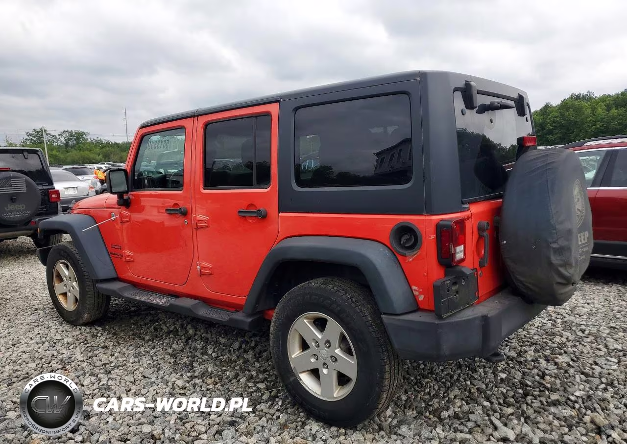 2013 Jeep Wrangler Unlimited Sport VIN:1C4BJWDG5DL582536 - 2