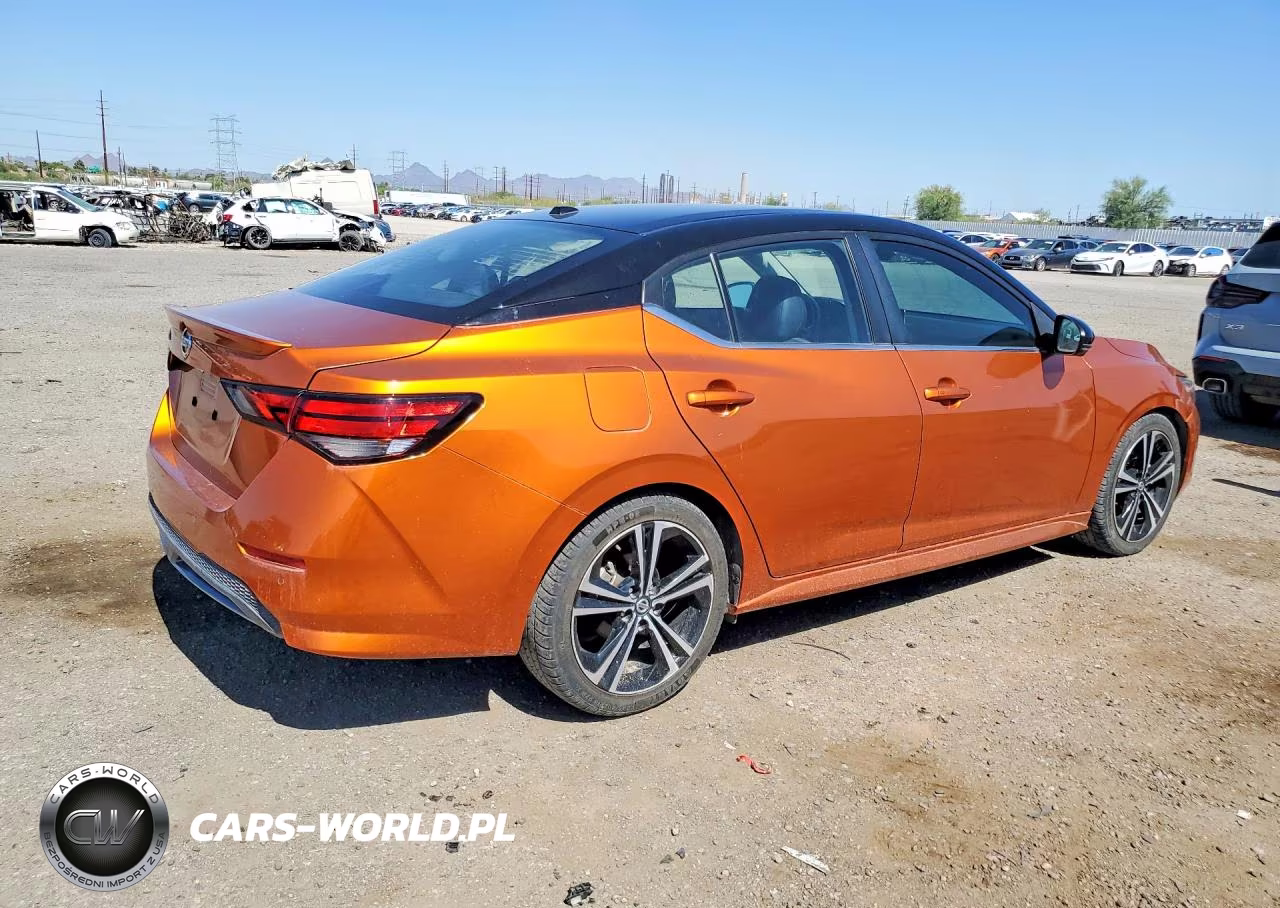 2022 Nissan Sentra Sr VIN:3N1AB8DV2NY221196 - 3