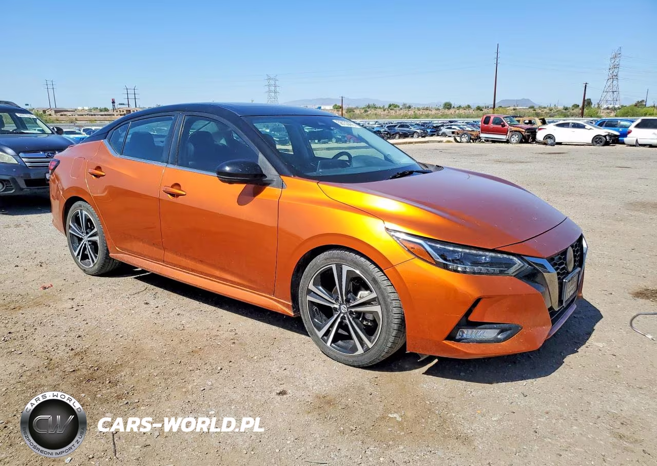 2022 Nissan Sentra Sr VIN:3N1AB8DV2NY221196 - 4
